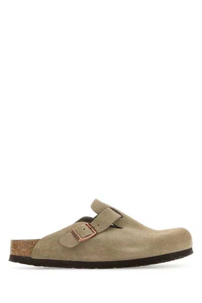 Birkenstock Slippers In Neutral