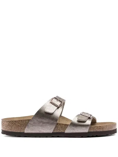 Birkenstock Slippers Sydney In Beige