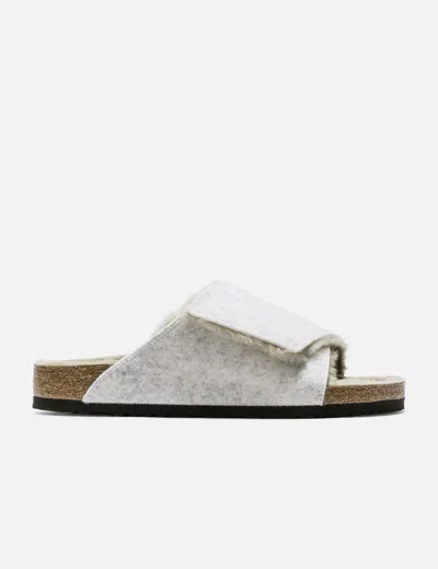 Birkenstock Solana Shearling In Gray