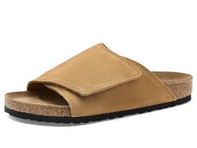Birkenstock Solana Vl Suede Touch-strap Sandals In Brown
