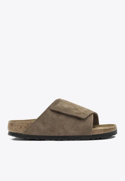 Birkenstock Solana Suede Slides In Multi