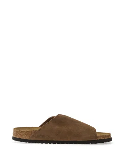 Birkenstock Solana Vl Suede Sandals In Brown