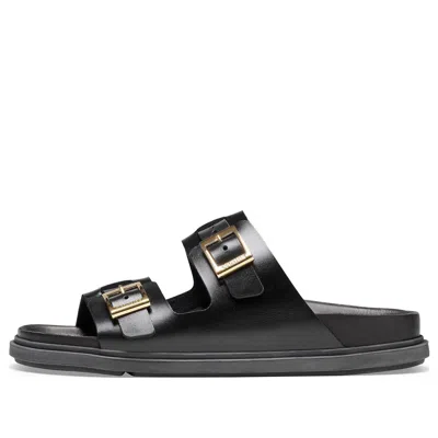 Birkenstock St Barths Natural Leather Narrow Fit 'black'
