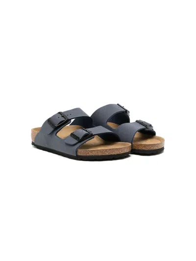Birkenstock Kids' Strap-design Sandals In Blue