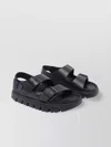 Birkenstock Strappy Sandals With Buckle And Chunky Sole