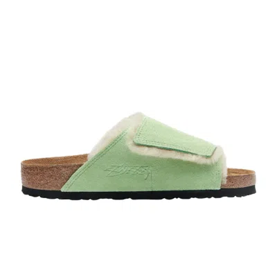 Pre-owned Birkenstock Stussy X Solana 'washed Green' | Men's Size 44