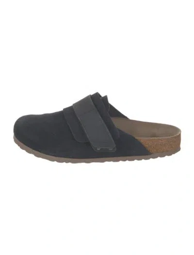 Pre-owned Birkenstock Suede Espadrilles In Blue