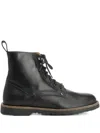 Birkenstock Suede Hiking Boots In Black