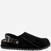 Birkenstock Lutry 365 Suede In Black
