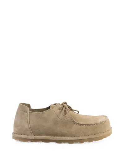 Birkenstock Suede Loafers In Brown