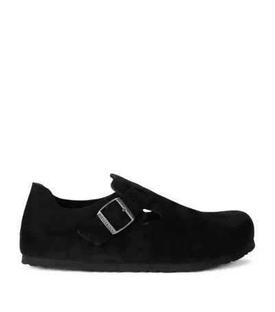 BIRKENSTOCK SUEDE LONDON CLOGS