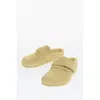 Birkenstock Suede Sandals With Real Fur Inner
