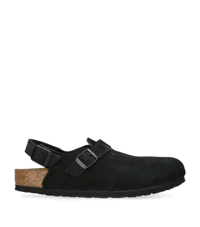 Birkenstock Closed-toe Sandals With Adjustable Buckle Straps In Black