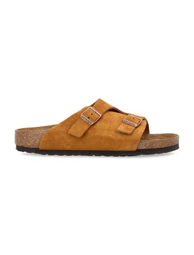 Birkenstock Suede Zurich Narrow Fit Sandals In Multi