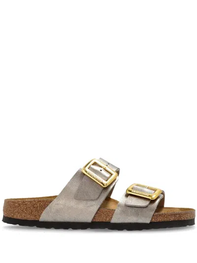 Birkenstock Sandals Sydney Cushion Buckle In Red