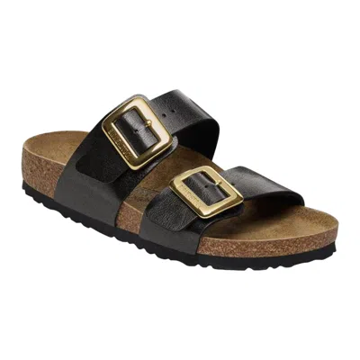 BIRKENSTOCK SYDNEY CUSHION BUCKLE GRACEFUL LICORICE 1029457 WOMEN'S
