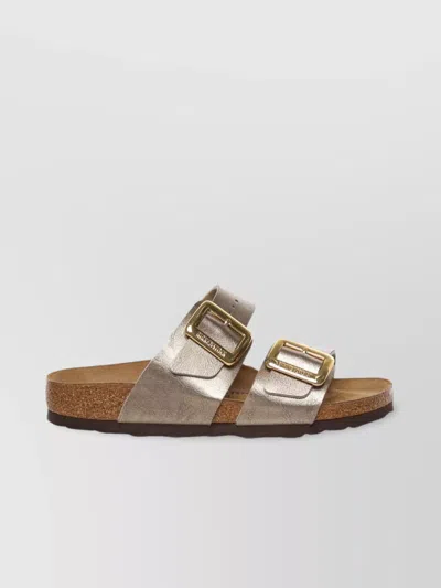 Birkenstock Sydney Open Toe Slip-on Sandals In Neutral