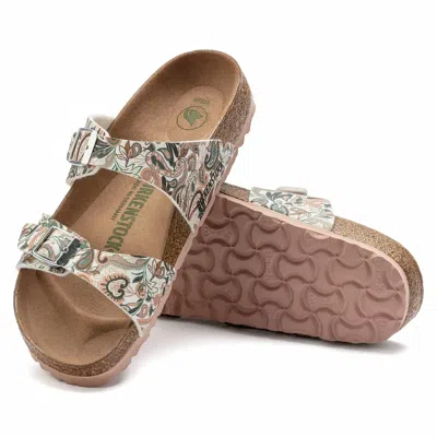 Birkenstock Sydney Vegan Birko-flor (narrow Width) In Paisley Rose