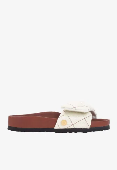 Birkenstock Sylt Quilted Nappa Leather Sandals In Multi