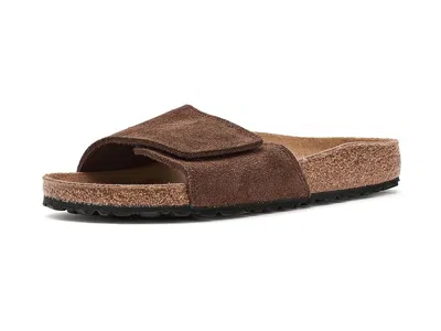 Birkenstock Sylt Suede Sandals Carafe In Brown