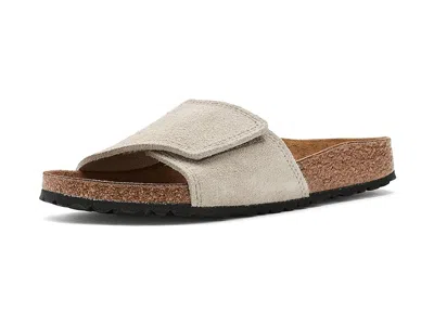Birkenstock Sylt 2.0 Slide Sandals Oyster In Gray