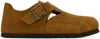 Birkenstock Tan Narrow London Loafers In Mink