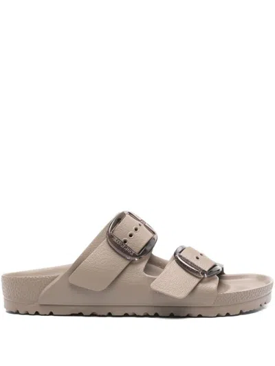 Birkenstock Taupe 'arizona' Slippers In Sand