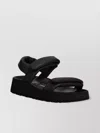 Birkenstock Theda Leather Sandals Strap Adjustable In Black