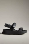Birkenstock Sandals Open Toe Textured Sole In Black