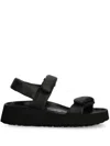 Birkenstock Sandals Open Toe Textured Sole In Black