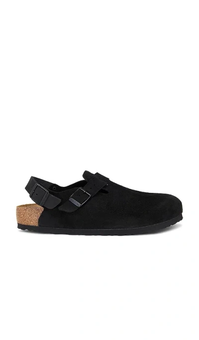 Birkenstock Closed-toe Sandals With Adjustable Buckle Straps In Black