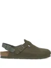 Birkenstock Tokio Suede Slingback Sandals In Brown