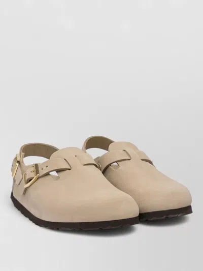 Birkenstock Tokio Hex Open Heel Slip On Sabot In Neutral