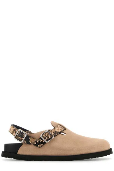 Birkenstock Tokio Ii 1774 Slingback Sandals In Beige