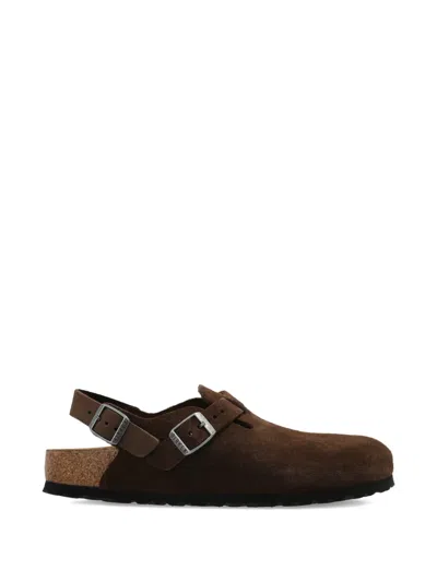 Birkenstock Tokio Ii Buckle-strap Mules In Brown