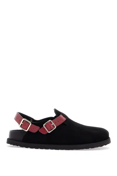 Birkenstock Tokio Ii Lined C In Black