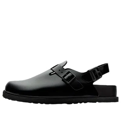 Birkenstock Tokio Ii Natural Leather Sandals 'black'