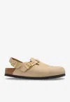 Birkenstock Nubuk Leather Tokio Clog Shoes