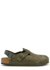 Birkenstock Tokio Ii Flat Slippers In Khaki