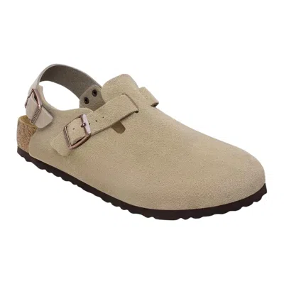 Birkenstock Tokio Ii Suede Taupe 1028287 Men's In Neutral