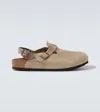 Birkenstock Taupe Regular Tokio Ii Loafers In Taupe