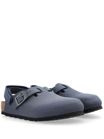 Birkenstock Kids' Tokio Loafers In Blue