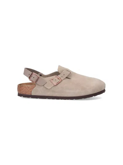 Birkenstock "tokio" Mules In Pink