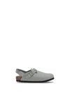 Birkenstock 'tokio' Light Blue Mules With Buckles On The Front And Back
