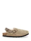 Birkenstock Tokio Shearling In Brown