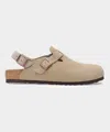 Birkenstock Tokio Suede Sandals Taupe In Brown