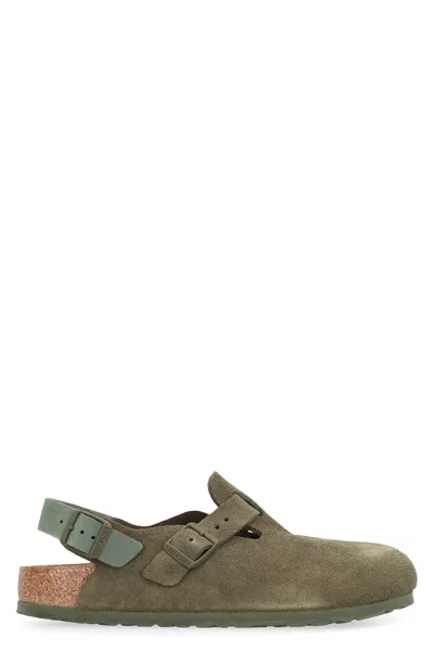 BIRKENSTOCK BIRKENSTOCK TOKIO SUEDE SLIDES
