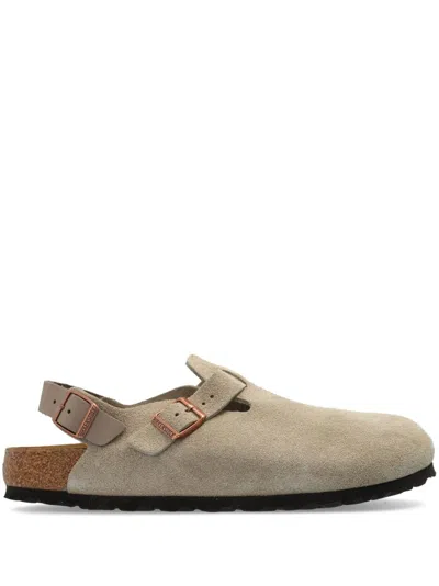 BIRKENSTOCK TOKIO SUEDE SLINGBACK SANDALS