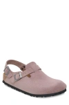 Birkenstock Tokio Super Grip Clog In Faded Purple