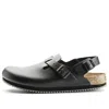 Birkenstock Tokio Super Grip Leather Sandals 'black'
